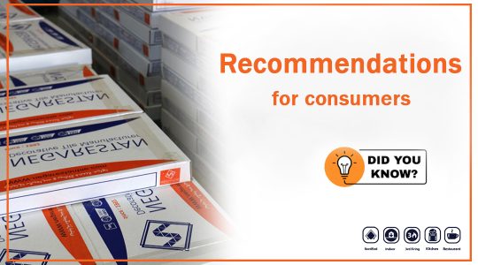 Recommendations for consumers
